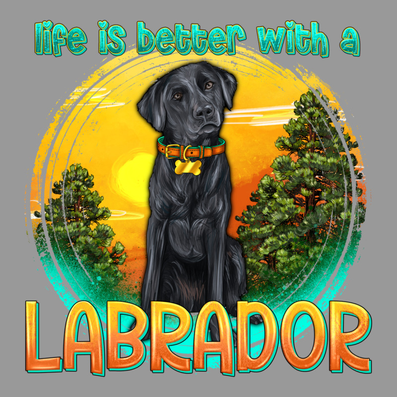 Life Is Better With A Labrador Vintage Hoodie by texasbilliewilder | Teevron