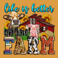 Life Is Better On The Farm Urban Heavy Tee | Teevron
