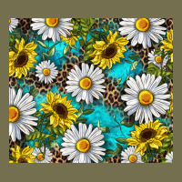 Daisy And Sunflower Vintage Hoodie | Teevron