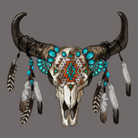 Boho Bull Skull Urban Heavy Tee | Teevron