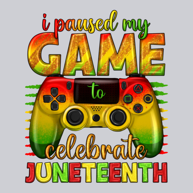 I Paused My Game Celebrate Juneteenth Heavyweight Sweatshirt by texasbilliewilder | Teevron