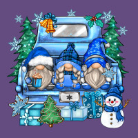 Snowman Gnome Truck Vintage Hoodie | Teevron