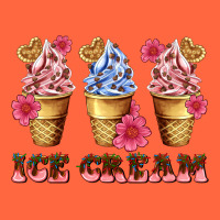 Floral Ice Cream Premium Hoodie | Teevron