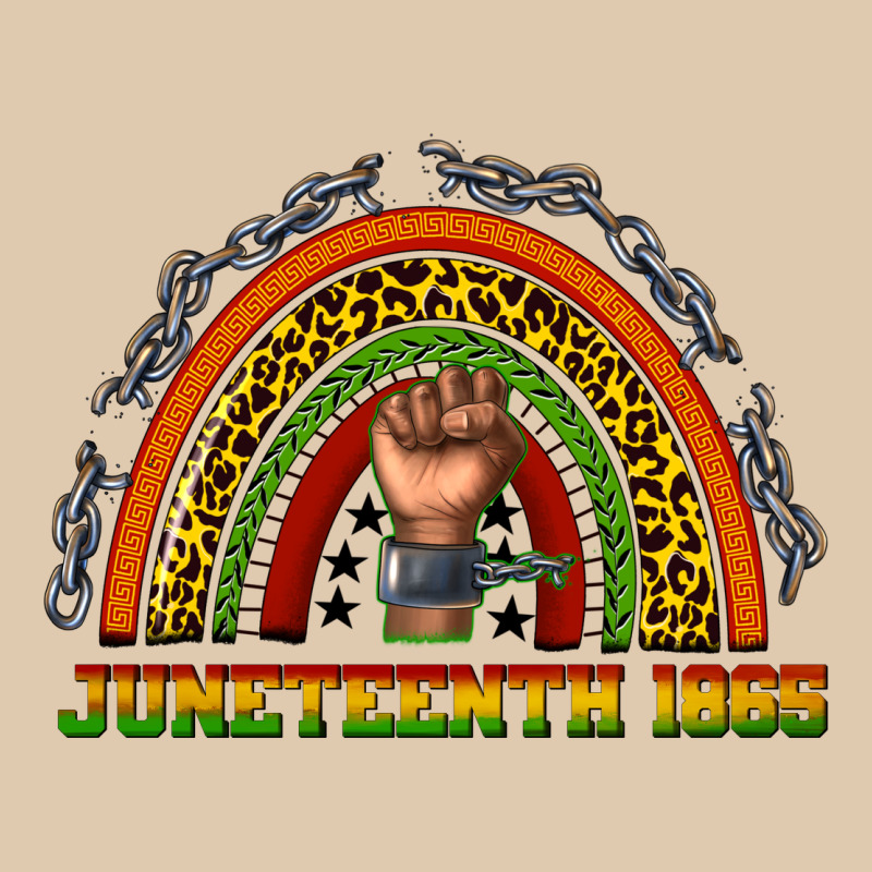 Juneteenth 1865 Rainbow Heavyweight Sweatshirt by texasbilliewilder | Teevron