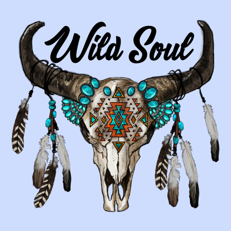 Wild Soul Boho Skull Urban Heavy Tee by RanaPortraitStore | Teevron