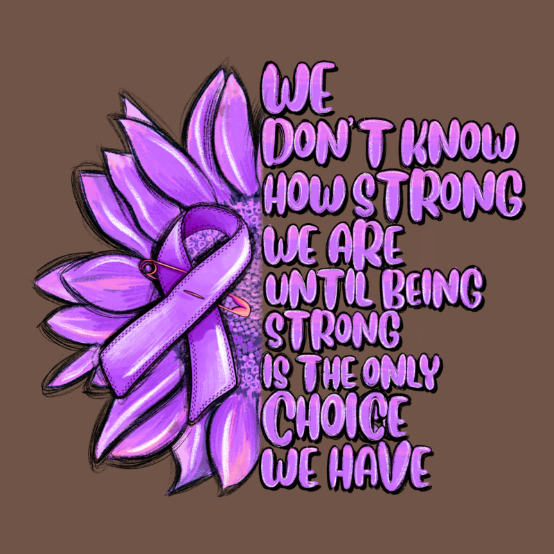 Purple Pancreatic Cancer Sunflower And Cancer Ribb Premium Sweatshirt by MaliasSmallBusiness | Teevron