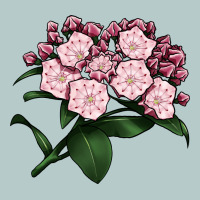 Mountain Laurel Flower Illustrations Heavy Core Tee | Teevron