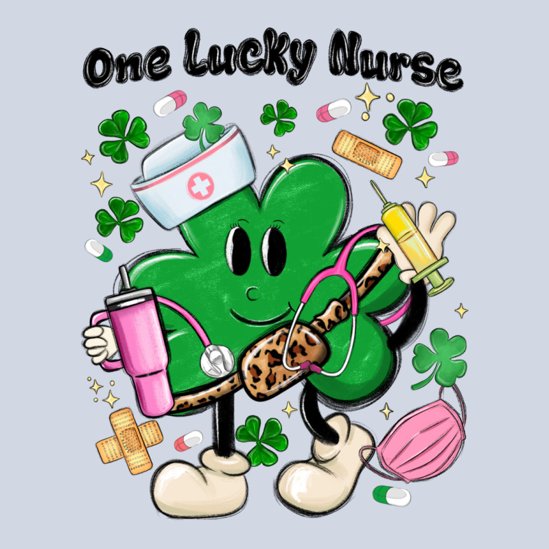 One Lucky Nurse Belt Bag Premium Sweatshirt by MaliasSmallBusiness | Teevron