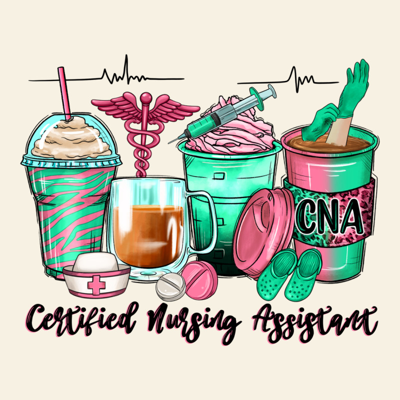 Certified Nursing Assistant Coffee Cups Vintage Tee by Zillion Design Studio | Teevron