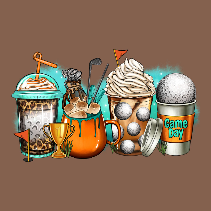 Golf Coffee Cups Zipper Hoodie by Jasminsmagicworld | Teevron