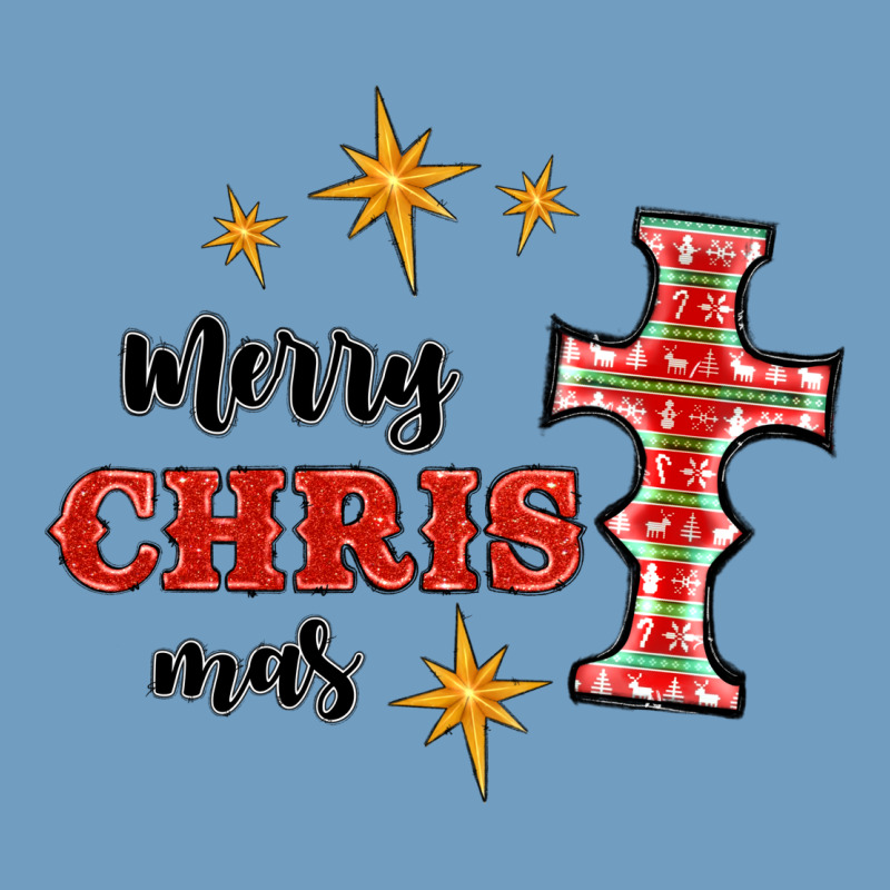 Merry Christmas Cross Urban Heavy Tee by RanaPortraitStore | Teevron