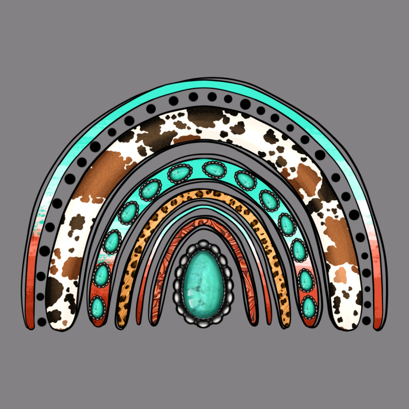 Western Rainbow Heavyweight Hoodie by Jasminsmagicworld | Teevron