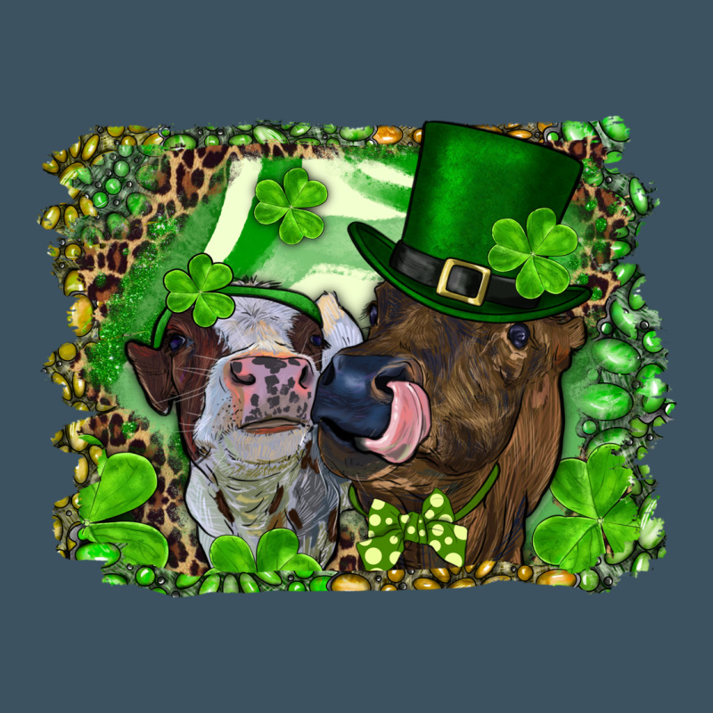 St. Patrick's Day Heifers Urban Hoodie by RanaPortraitStore | Teevron