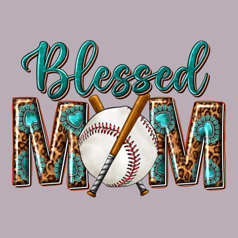 Western Blessed Mom With Baseball Vintage Tee by texasbilliewilder | Teevron