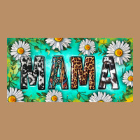 Turquoise And Daisy Mama Vintage Hoodie | Teevron