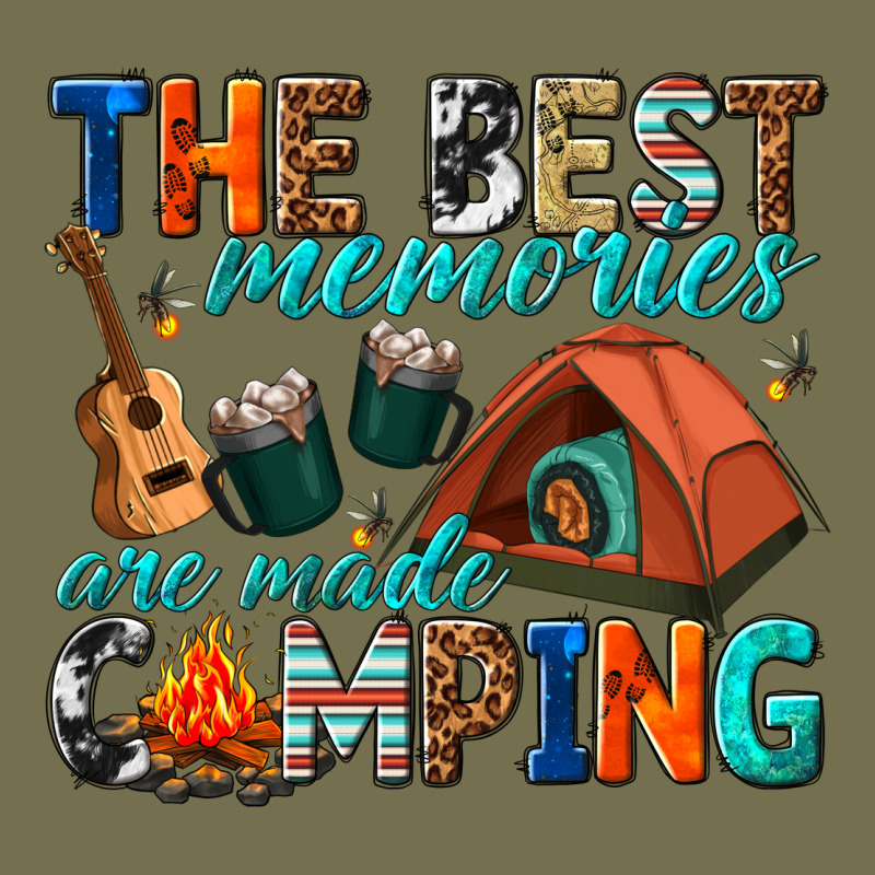 The Best Memories Are Made Camping Vintage Hoodie by texasbilliewilder | Teevron