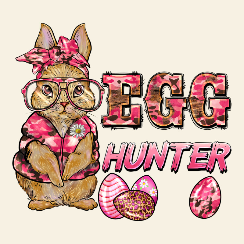 Easter Pink Camouflage Egg Hunter  Bunny Vintage Tee by BarkalooDesign | Teevron