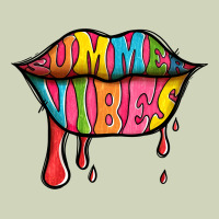 Summer Vibes Lips Heavyweight Hoodie | Teevron