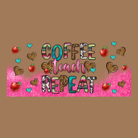 Coffee Teach Repeat Teacher Libbey Glass Classic Tee | Teevron
