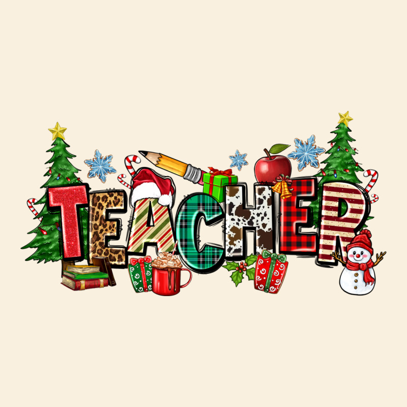 Christmas Teacher Vintage Hoodie by Zillion Design Studio | Teevron