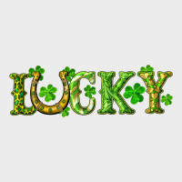 St. Patrick's Day Lucky With Clovers And Horseshoe Urban Hoodie | Teevron