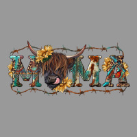 Mama With Highland Cow Vintage Hoodie | Teevron