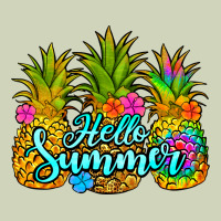 Hello Summer Pineapple Heavyweight Hoodie | Teevron