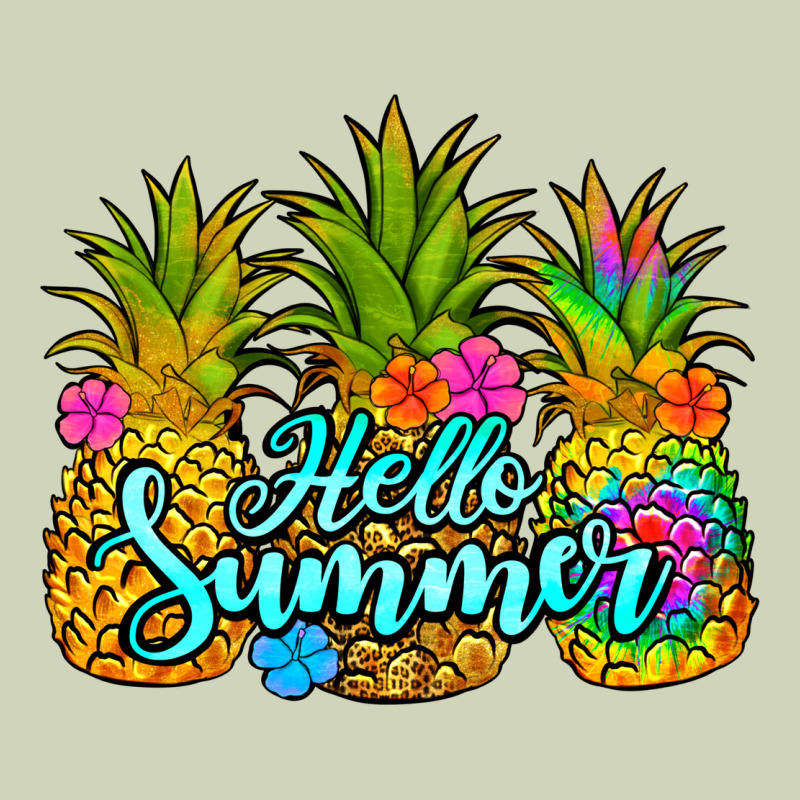 Hello Summer Pineapple Heavyweight Hoodie by Jasminsmagicworld | Teevron