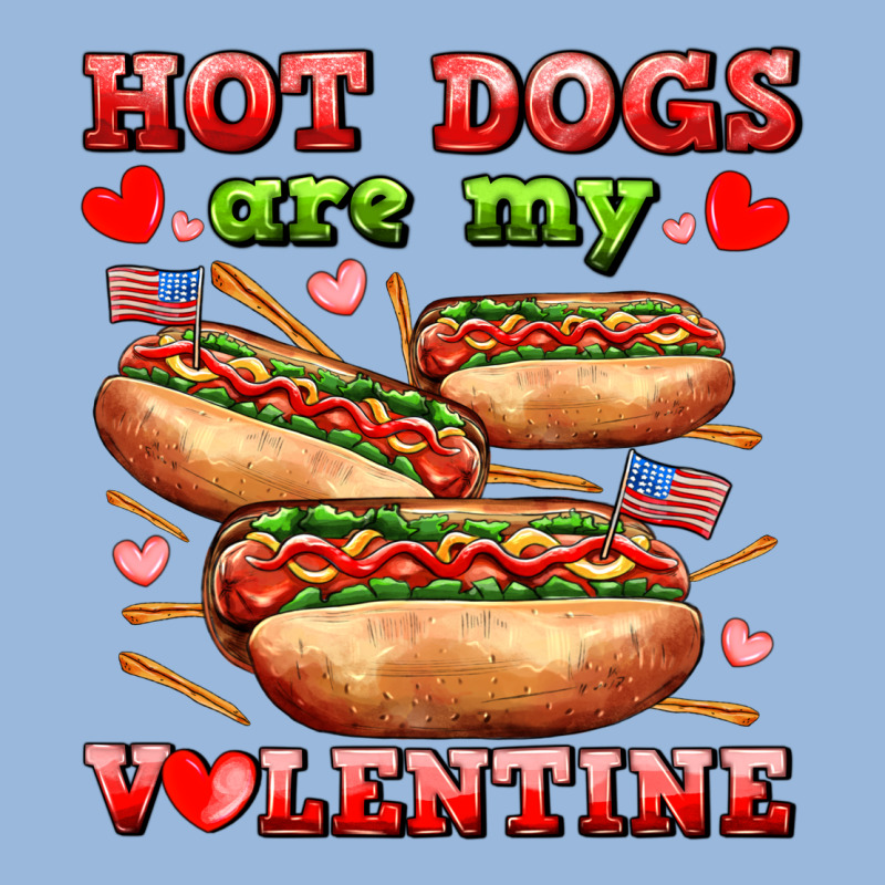 Hot Dogs Are My Valentine Premium Hoodie by AdoDesignShop | Teevron