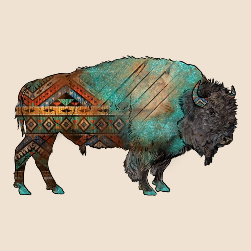 Aztec Bison Urban Heavy Tee by RanaPortraitStore | Teevron