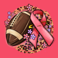 Breast Cancer Ribbon And American Football Premium Sweatshirt | Teevron