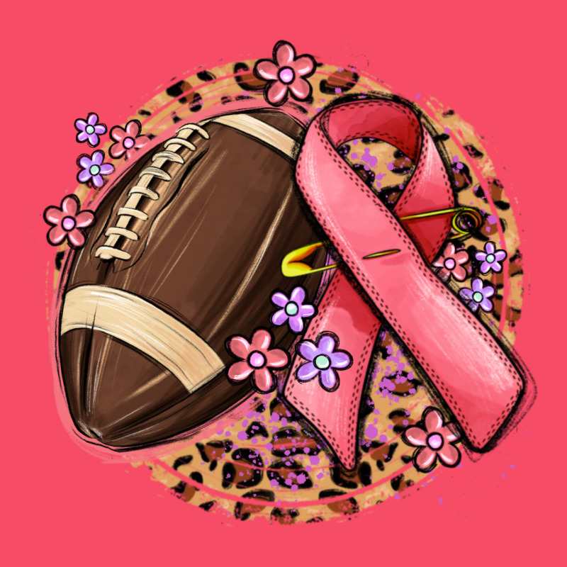 Breast Cancer Ribbon And American Football Premium Sweatshirt by MaliasSmallBusiness | Teevron