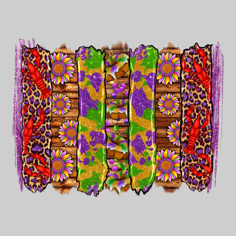 Mardi Gras Crawfish Brushstrokes Premium Tee by Artiststas | Teevron