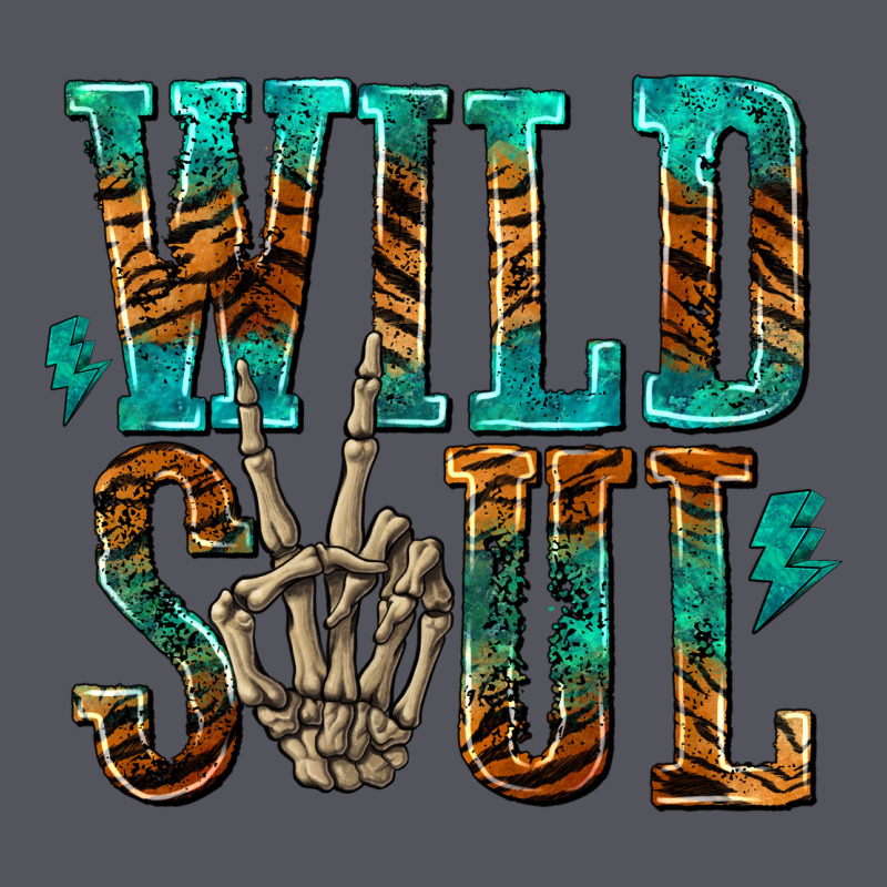 Wild Soul With Skeleton Hand Vintage Hoodie by texasbilliewilder | Teevron