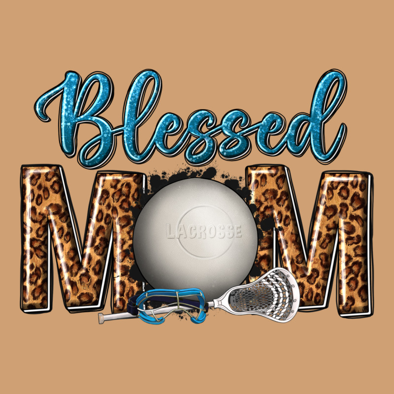 Western Blessed Mom With Lacrosse Vintage Tee by texasbilliewilder | Teevron