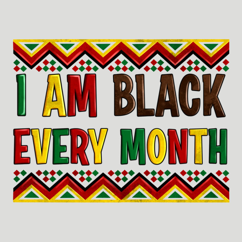 I Am Black Every Month Zipper Hoodie by Artiststas | Teevron