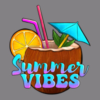 Summer Vibes Coconut Drink Heavyweight Hoodie | Teevron