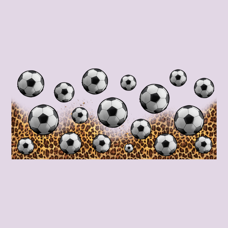 Leopard Soccer 16oz Libbey Glass Classic Tee by HRA Design Shop | Teevron