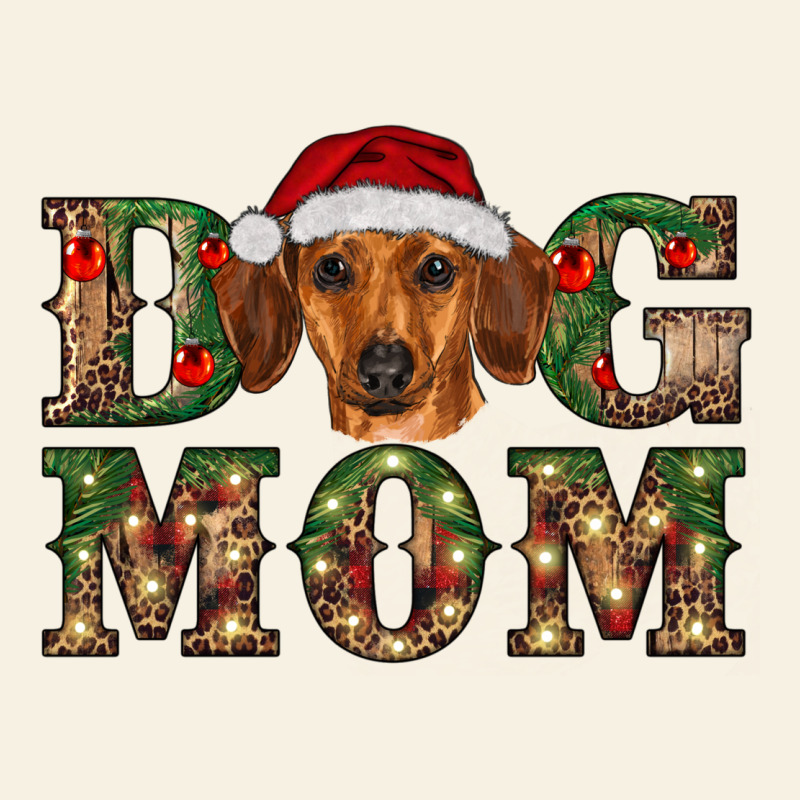 Christmas Dog Mom Dachshund Vintage Tee by RanaPortraitStore | Teevron