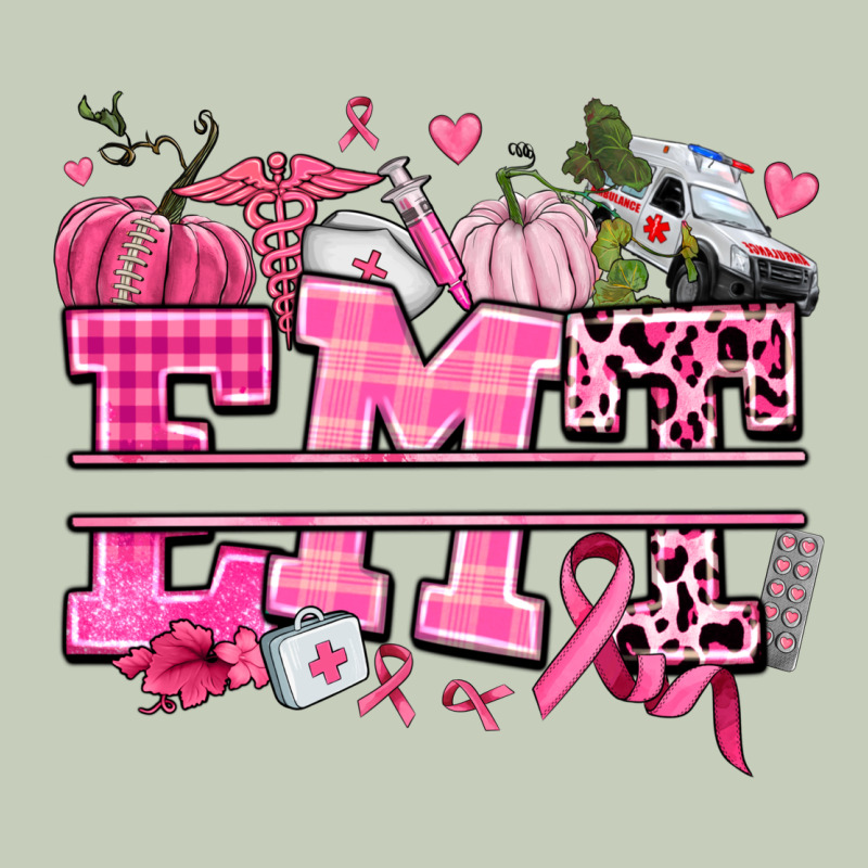 Emt Cancer And Fall Ladies Tee by AdoDesignShop | Teevron