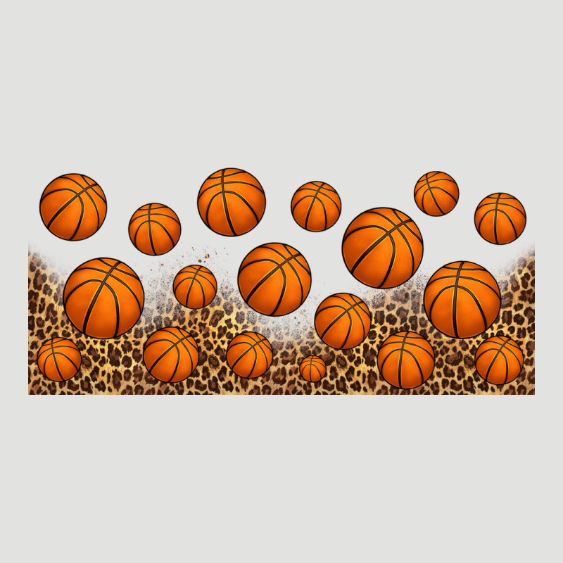 Leopard Basketball 16oz Libbey Glass Classic Tee by HRA Design Shop | Teevron
