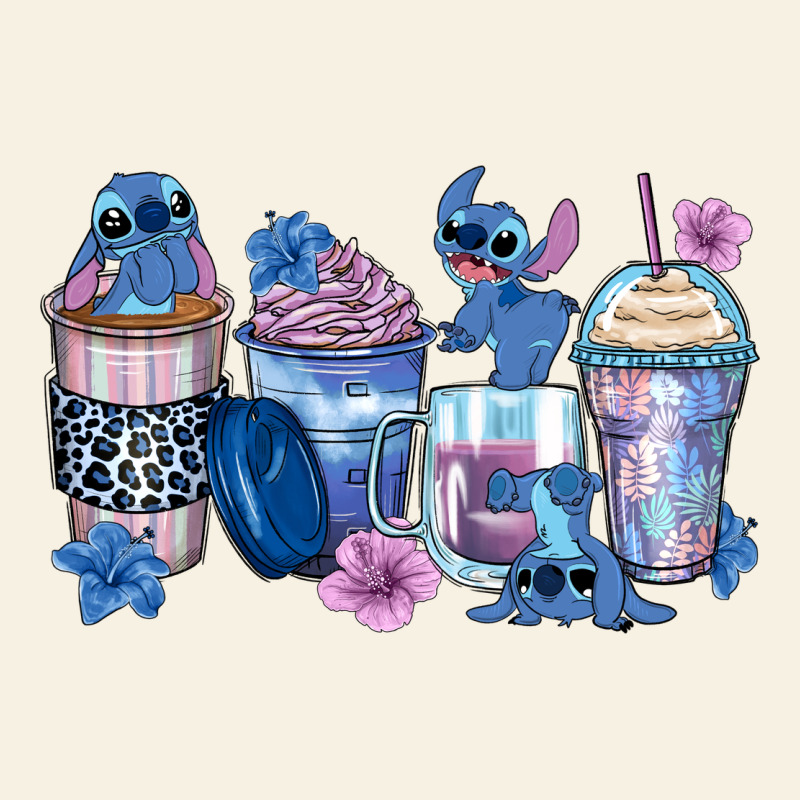 Stitch Coffee Cups Vintage Tee by Zillion Design Studio | Teevron