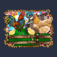 Happy Easter Rooster Chicken And Chick Heavyweight Sweatshirt | Teevron