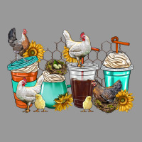 Chicken Coffee Cups Vintage Hoodie | Teevron
