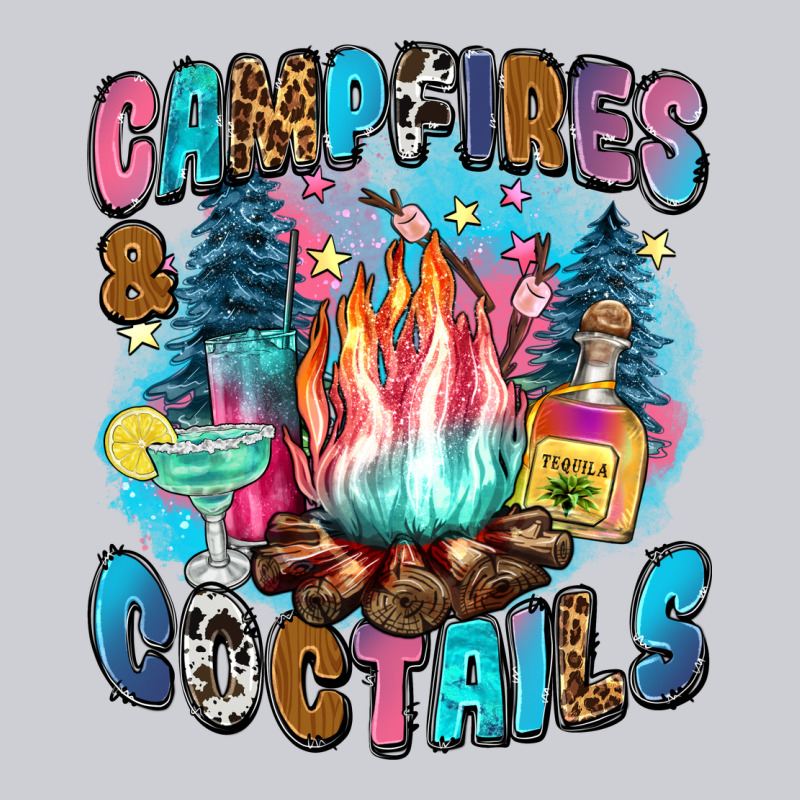 Campfires And Coctails Heavyweight Sweatshirt by Zillion Design Studio | Teevron