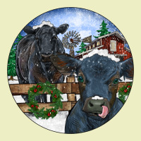 Black Angus Cattle And Calf Christmas Urban Hoodie | Teevron