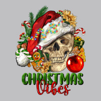 Christmas Vibes Human Skull Long Sleeve Tee | Teevron