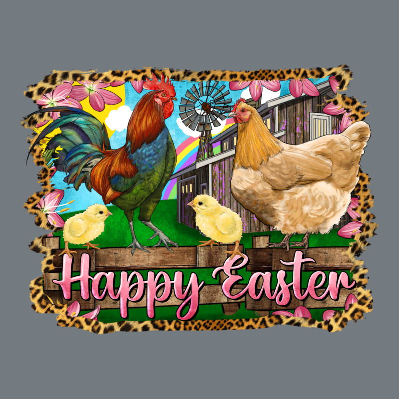 Happy Easter Rooster Chicken And Chick Heavyweight Sweatshirt by RanaPortraitStore | Teevron