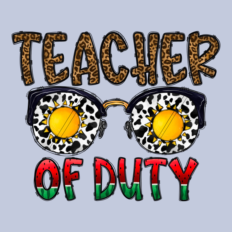 Teacher Of Duty Long Sleeve Tee by CowhideDigitalArt | Teevron
