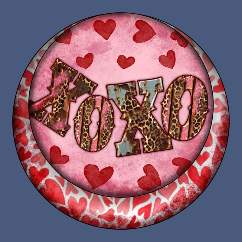 Western Valentine's Day Xoxo Round Earrings Vintage Hoodie by RanaPortraitStore | Teevron